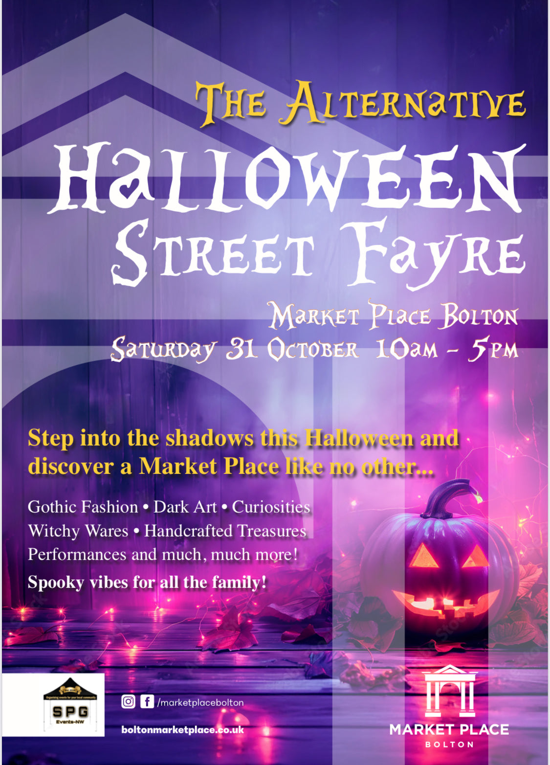 2026 Bolton Market Place - Alt Haloween