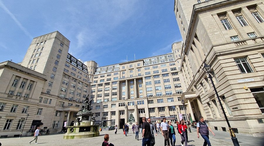 Christmas Market at Exchange Flags Liverpool